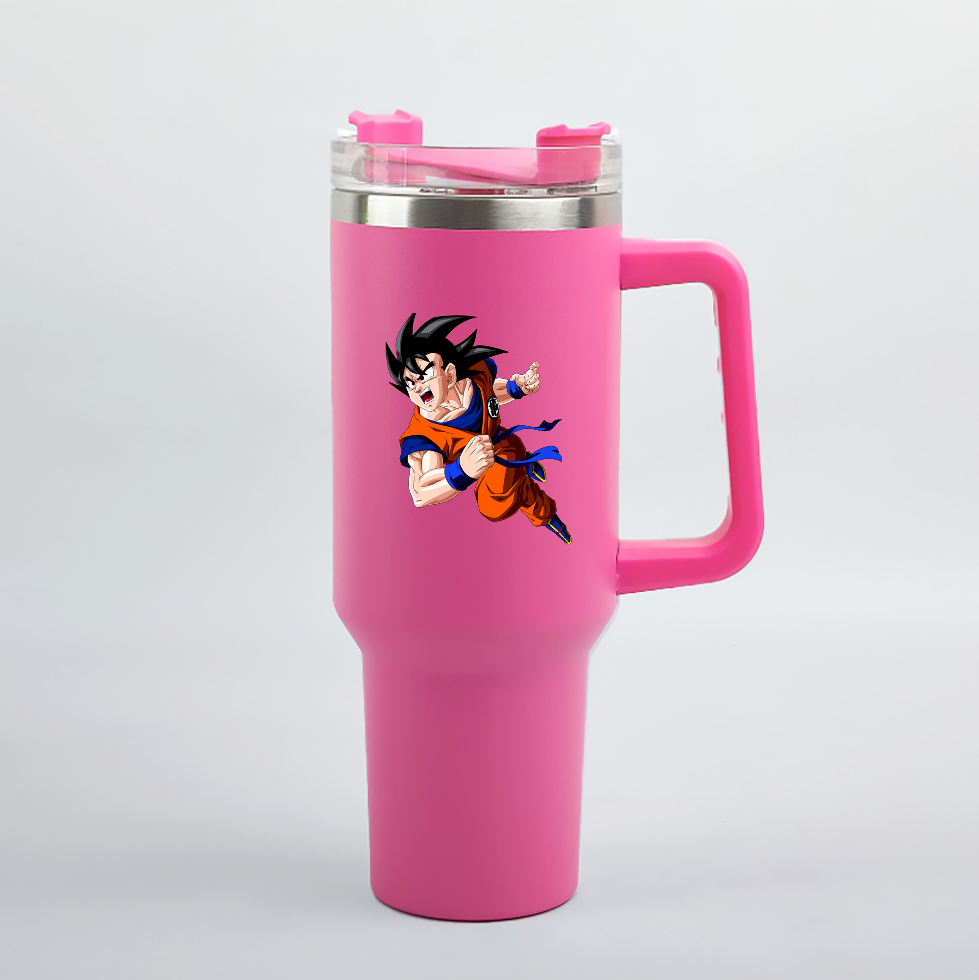 （画像用） ドラゴンボール 孫悟空（そん ごくう）Son Goku カカロット DRAGON BALL Kakarotto 1200mL車用タンブラー（カラープリント）